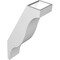 Ekena Millwork 5 1/2-in. W x 12-in. D x 24-in. H Funston Architectural Grade PVC Knee Brace BRCP055X12X24FST - alternate 3